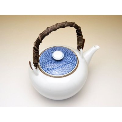 Photo2: Teapot Dobin Seigaiha