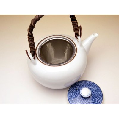 Photo3: Teapot Dobin Seigaiha