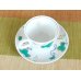 Photo3: Coffee Cup and Saucer Openwork Suisho budou Grape (Blue)