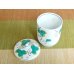Photo2: Yunomi Tea Cup with Lid for Green Tea Openwork Suisho budou Grape (Large) (2)