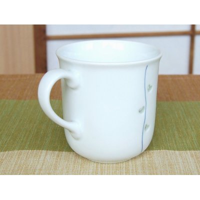 Photo2: Mug Openwork Suisyo heart line (Blue)