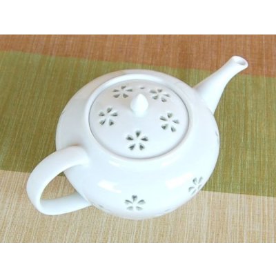 Photo3: Tea set for Green Tea 1 pc Teapot and 5 pcs Cups Suisho hanazume