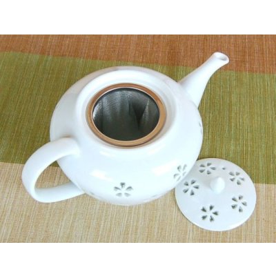 Photo4: Tea set for Green Tea 1 pc Teapot and 5 pcs Cups Suisho hanazume