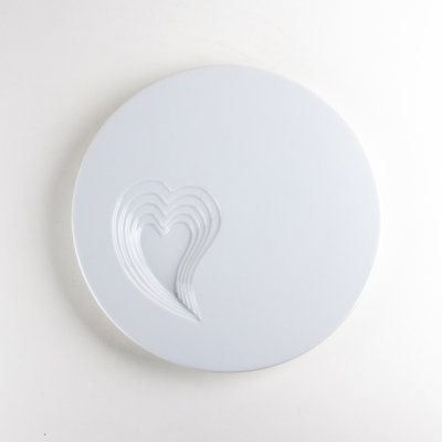 Photo2: Large Plate Heartfull (20.1cm/7.9in)