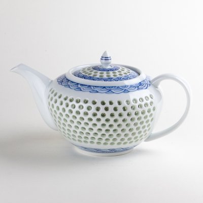 Photo1: Teapot Suishocho seigaiha