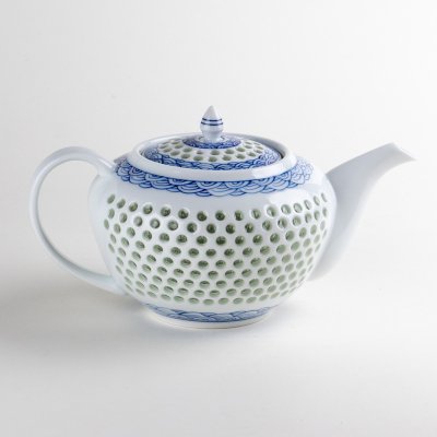 Photo3: Teapot Suishocho seigaiha