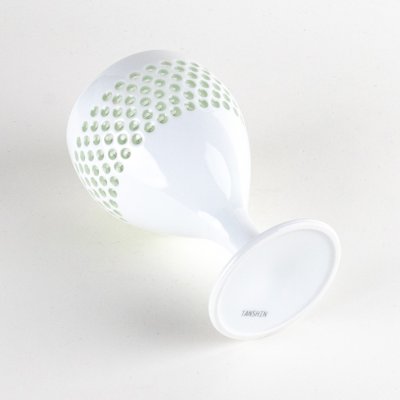 Photo4: Ceramic Wine Glass Openwork Suisyo Premium