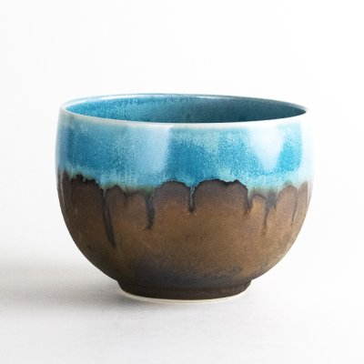 Photo1: Matcha Bowl Seiten with Wooden Box