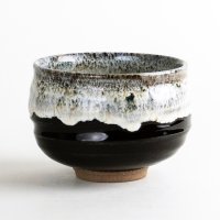 Matcha Bowl Tenmoku-Warahai with Wooden Box