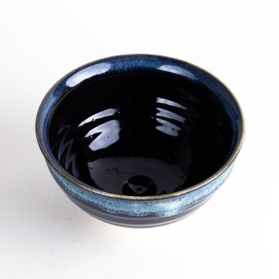 Photo3: Matcha Bowl Tenmoku-Ginga with Wooden Box