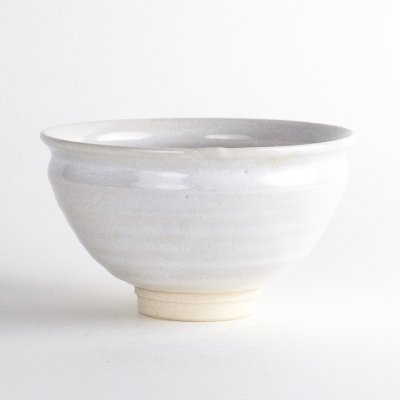 Photo1: Matcha Bowl Shiro-Kohiki with Wooden Box