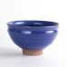 Photo1: Matcha Bowl Ruri-Kessho with Wooden Box (1)