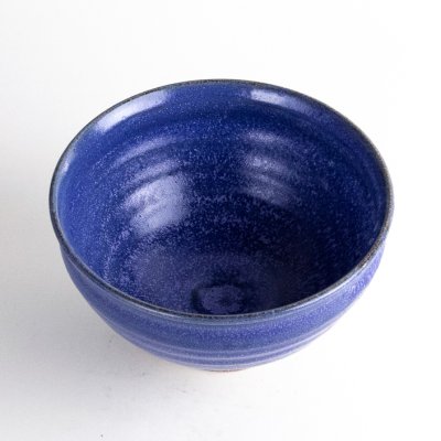 Photo3: Matcha Bowl Ruri-Kessho with Wooden Box