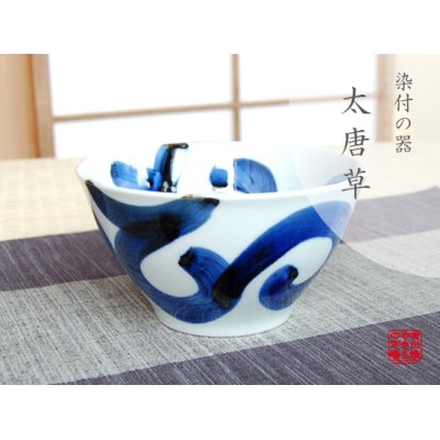 [Made in Japan] Futo-karakusa DONBURI  bowl