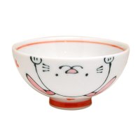 Tableware for Children Rice Bowl Niko Niko club Rabbit