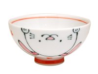 Tableware for Children Rice Bowl Niko Niko club Rabbit