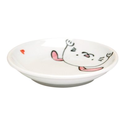 [Made in Japan] <Child tableware>Niko Niko club rabbit Plate (Small)