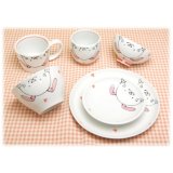 Tableware for Children Set Smile club-Rabbit (6 pieces)