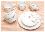 Tableware for Children Set Smile club-Rabbit (6 pieces)