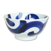 Donburi Bowl for Noodles Futo karakusa (17.2cm/6.8in)