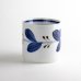 Photo3: Mug Leaf Blue (3)