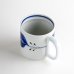 Photo4: Mug Leaf Blue (4)