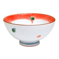 Rice Bowl Koi tsubaki (Red)