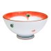 [Made in Japan] Koi tsubaki (Red) rice bowl