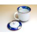 Photo2: Mug with Lid Sara (Blue) (2)