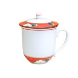 Mug with Lid Sara (Red)