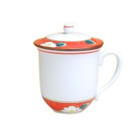 Mug with Lid Sara (Red)