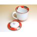 Photo2: Mug with Lid Sara (Red) (2)