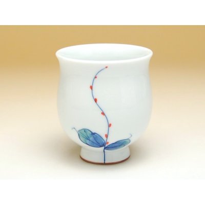 Photo2: Yunomi Tea Cup for Green Tea Mizuhiki-so (Small)