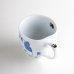 Photo4: Mug Me-ko Cat Blue (4)