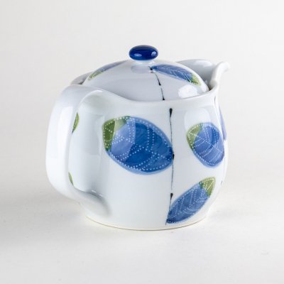 Photo3: Teapot Iroha Leaf