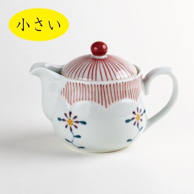 Photo2: Teapot Hana tokusa