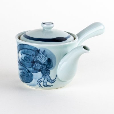 Photo1: Teapot Kyusu Matsu Ryu Dragon