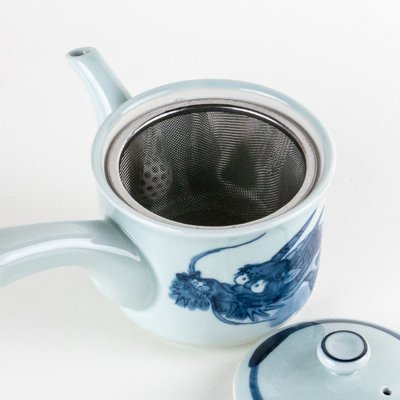 Photo6: Teapot Kyusu Matsu Ryu Dragon