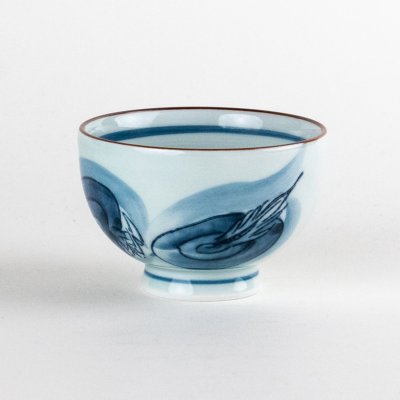 Photo2: Yunomi Tea Cup for Green Tea Matsu Ryu Dragon