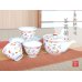 [Made in Japan] Nishiki chidori Tea set (5 cups & 1 pot)