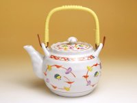 Teapot Dobin Nishiki chidori