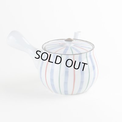 Photo4: Teapot Kyusu Nishiki kodai tokusa Small