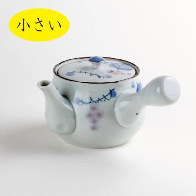 Photo2: Teapot Kyusu Kazari budo Grapes Small