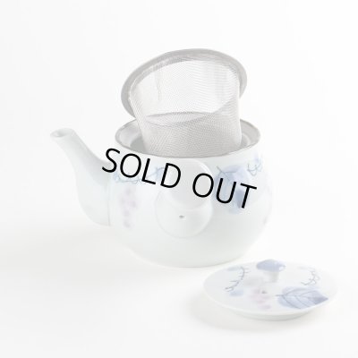 Photo7: Teapot Kyusu Kazari budo Grapes Small