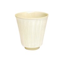 Yunomi Tea Cup for Green Tea Senbori (White)