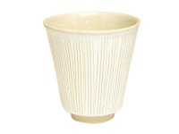 Senbori (White) Japanese green tea cup