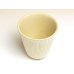 Photo2: Yunomi Tea Cup for Green Tea Senbori (White) (2)