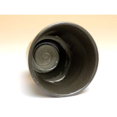 Photo3: Yunomi Tea Cup for Green Tea Ema (Red)