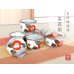 [Made in Japan] Hake tsubaki Tea set (5 cups & 1 pot)