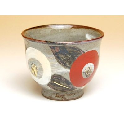 Photo3: Tea set for Green Tea 1 pc Teapot and 5 pcs Cups Hake tsubaki